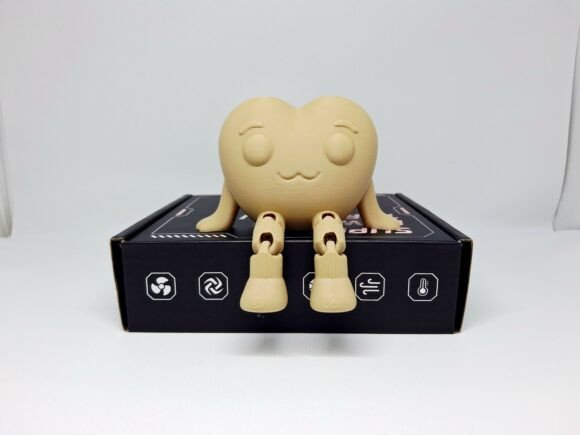 Adorable Flexi Heart Character STL Model: Bringing Life to Your 3D Prints