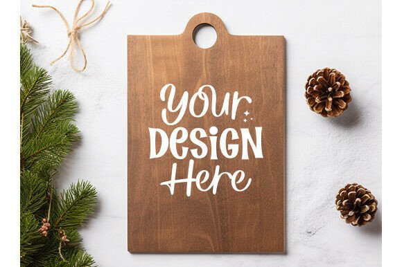 Christmas Kitchen Cutting Board Mockup 9: A Comprehensive Evaluation for Designers