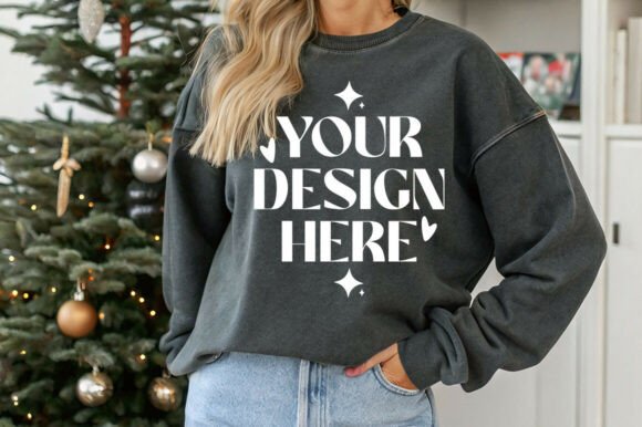 Comfort Colors 1566 Sweatshirt Mockup: A Practical Tool for Creators and Small Business Owners