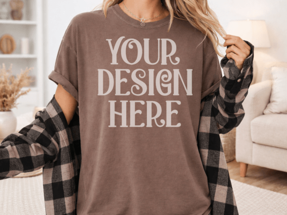 Comfort Colors 1717 Espresso Mockup 30: A Practical Evaluation for Designers
