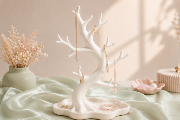 Crooked Tree Jewelry Holder