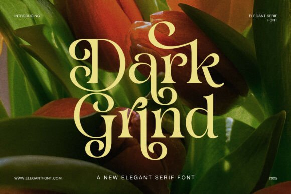 Dark Grind: A Bold New Direction for Display Typography