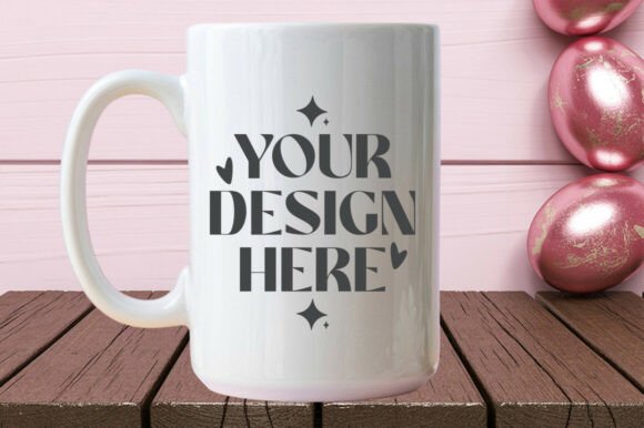 Easter 15oz Mug Mockup: Showcase Your Designs