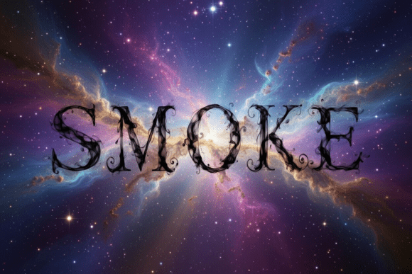 Smoke: Dark Magic and Ethereal Beauty in Typography