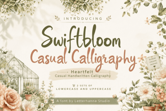 Swiftbloom: The Handwritten Script That Feels Alive
